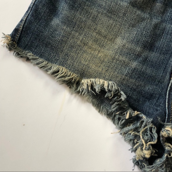 BDG Cut Off Jean Shorts Super High Rise Cheeky - Picture 3 of 8